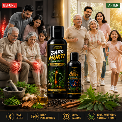 Dard Mukti Pain Relief Smoke Oil – Herbal Relief for Joint & Muscle Pain
