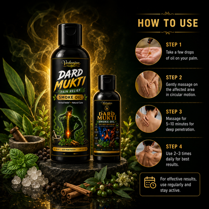 Dard Mukti Pain Relief Smoke Oil – Herbal Relief for Joint & Muscle Pain